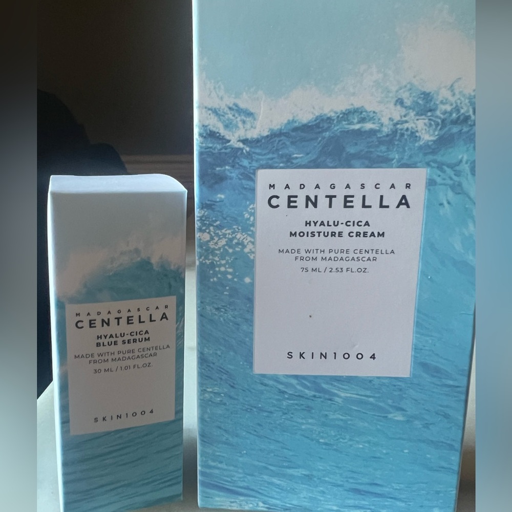 💫Madagascar Centella Hyalu-Cica Moister Cream and Blue Serum